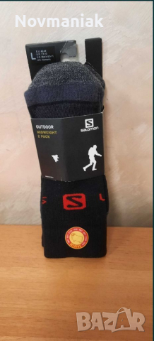 Salomon Outdoor Midweight Socks 2Pack, снимка 9 - Други - 36509473