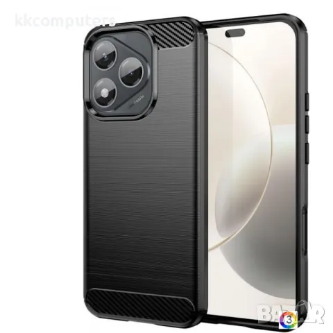 Honor 400 Lite Удароустойчив Carbon Fiber Калъф и Протектор