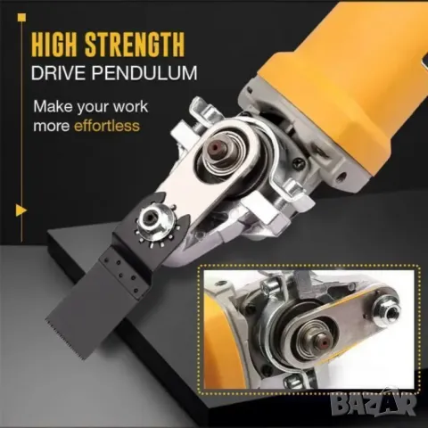 осцилиращ ъглошлаф, снимка 5 - Други инструменти - 48087325