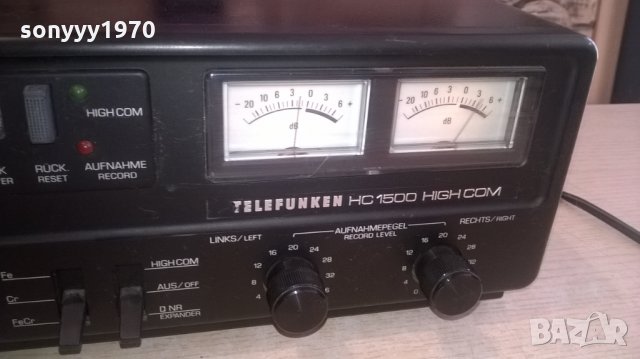 TELEFUNKEN HC1500 HIGH COM-HIFI DECK-ВНОС ХОЛАНДИЯ, снимка 6 - Декове - 27790261