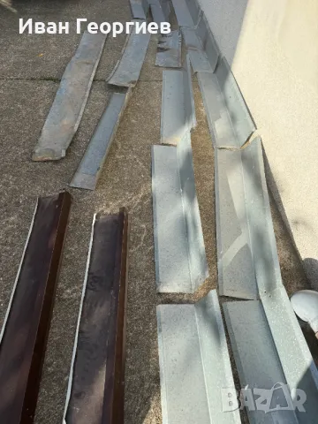 Употребявани ламарини за обшивка на покрив - различни видове, снимка 2 - Строителни материали - 47773988