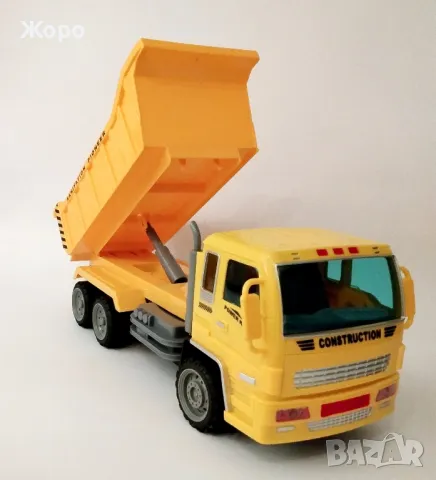 Детски камион самосвал с звук и светлина с дистанционно волан 667110-3, снимка 6 - Коли, камиони, мотори, писти - 48412029
