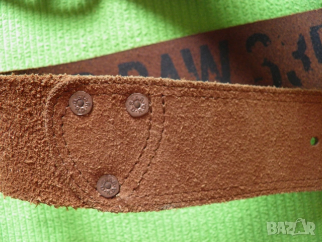G-star оригинален колан от естествена кожа М/85, снимка 5 - Колани - 53248281