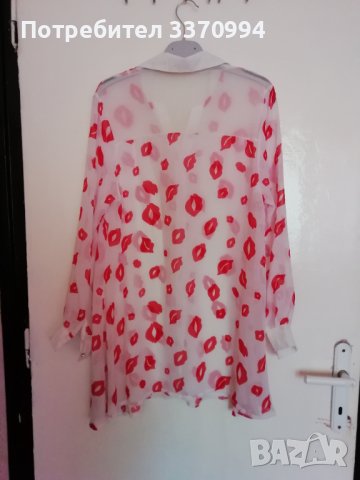 Нежна риза туника на марката Vince Otto , снимка 2 - Ризи - 37028541