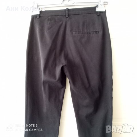 Черни панталони на НМ, 34 р -р, снимка 3 - Панталони - 32565813