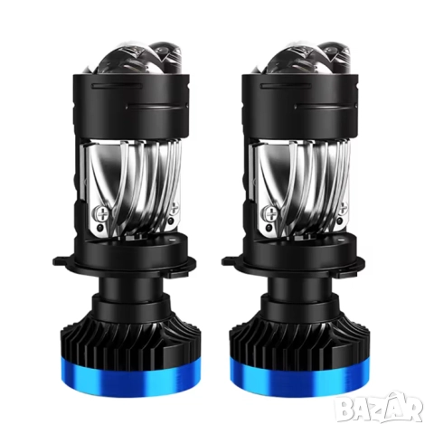 LED крушки с лупа H4