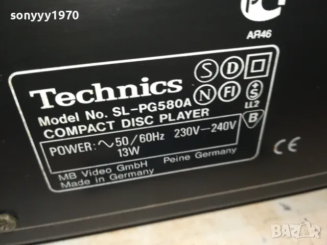 TECHNICS CD PLAYER-MADE IN GERMANY-ВНОС SWISS 0711241800, снимка 2 - Ресийвъри, усилватели, смесителни пултове - 47882200