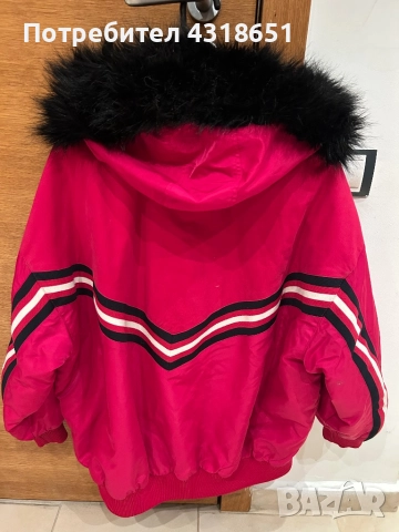 Armani яке с качулка и пух, снимка 2 - Якета - 52048104