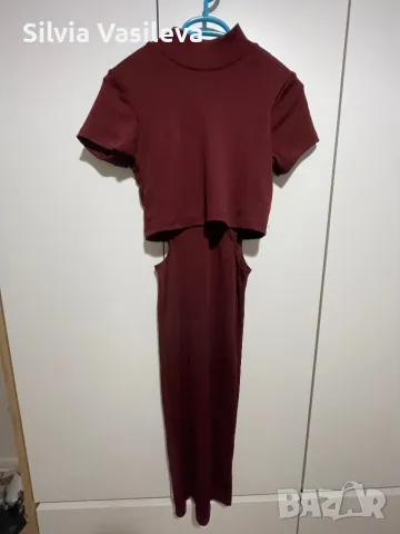 Рокля Bik Bok бордо, снимка 2 - Рокли - 47388327