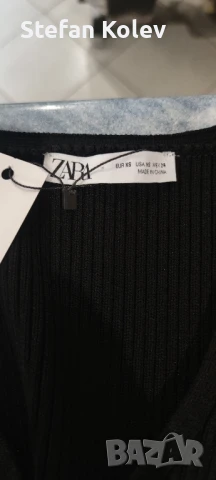 Дамска блуза ZARA, снимка 5 - Тениски - 50656647