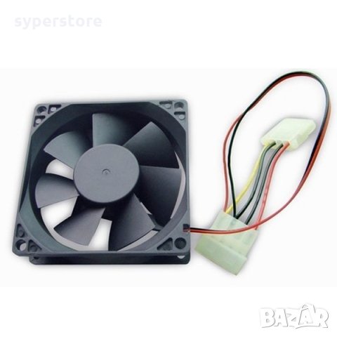 Вентилатор 8x8x2.5 см. 4пинов конектор за кутия Fan for Case, снимка 1 - Захранвания и кутии - 8719852