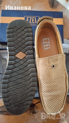 Мъжки обувки естествена кожа , снимка 3 - Ежедневни обувки - 52100789
