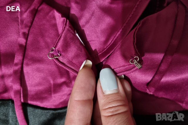 Сатенена рокля М LUCY-50лв.НОВА, снимка 8 - Рокли - 39533046