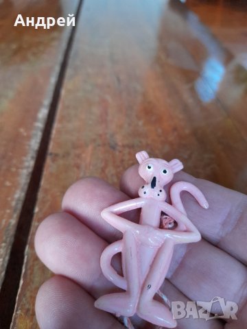 Стара мартеница Пинко Розовата Пантера #2, снимка 2 - Други ценни предмети - 43853299