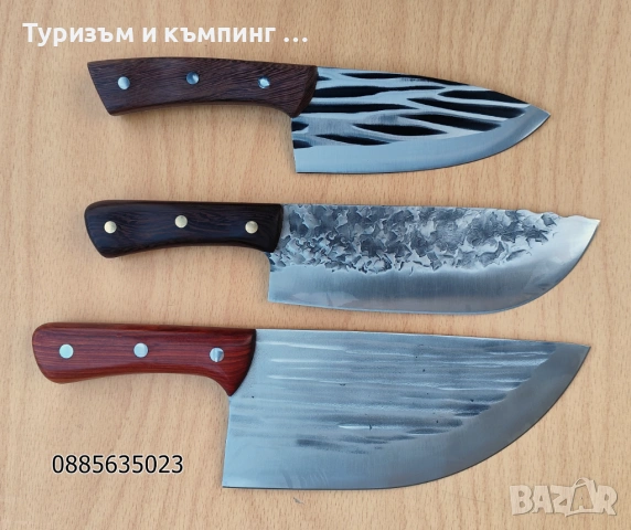 Кухненски ножове / 3 модела /, снимка 5 - Ножове - 44313194