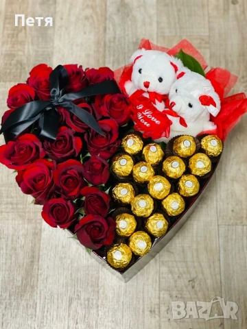 Подаръчни кутии за Св. Валентин и 8 март, снимка 9 - Декорация за дома - 53227098