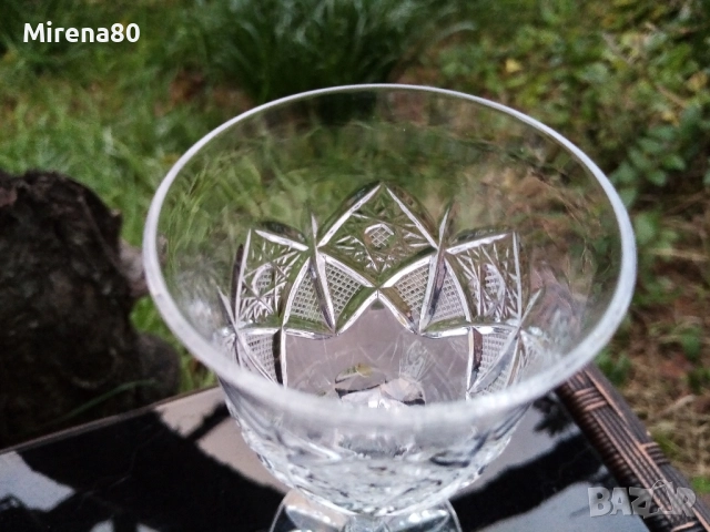 Български кристален сервиз за ликьор / ракия !, снимка 5 - Сервизи - 52643719