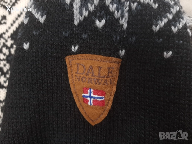Dale of Norway Vail - Оригинален мъжки пуловер с цип размер S, снимка 8 - Пуловери - 52515126