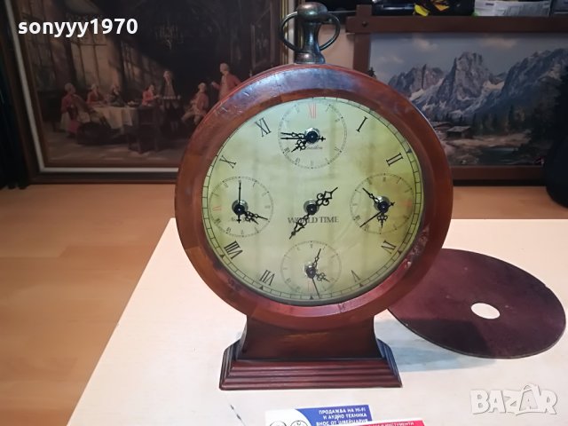 world time-clock from germany 3005211208, снимка 1 - Антикварни и старинни предмети - 33044421