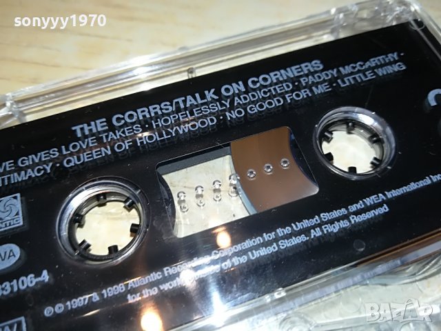 THE CORRS/TALK ON CORNERS 2008222014, снимка 8 - Аудио касети - 37752303