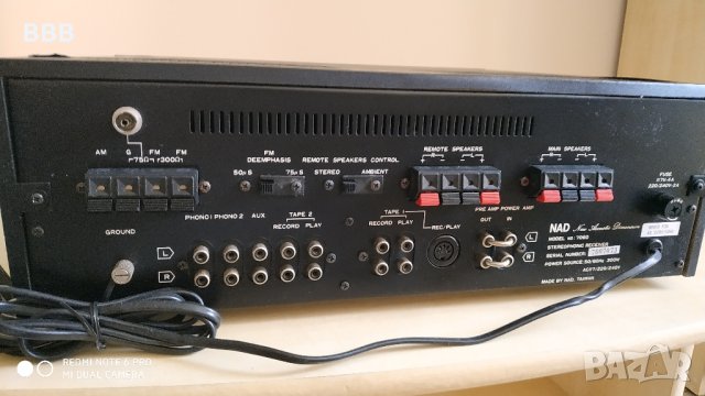 NAD 7060 Stereophonic Ресивър, снимка 6 - Ресийвъри, усилватели, смесителни пултове - 38526984