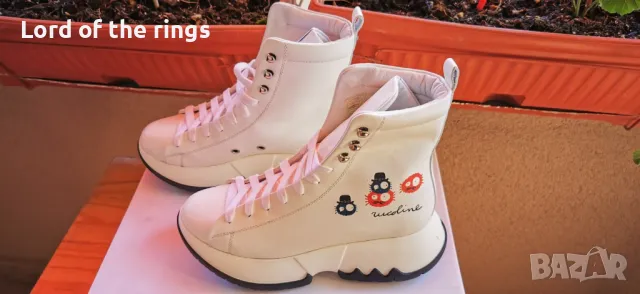 Оригинални маркови дамски кожени боти RUCOLINE - 35 номер, снимка 1