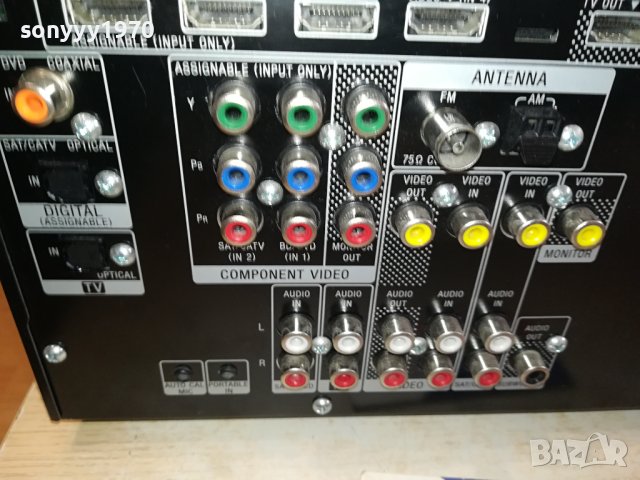 SONY RECEIVER 0312231055, снимка 10 - Ресийвъри, усилватели, смесителни пултове - 43250458