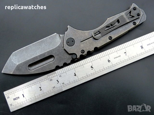 фолдинг нож стомана 440С, снимка 2 - Ножове - 27425930