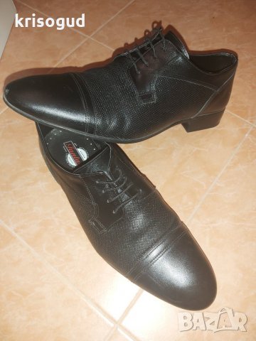 Елегантни мъжки обувки от естествена кожа Fantasia (Megias) №41 27,5см, снимка 1 - Официални обувки - 28504621