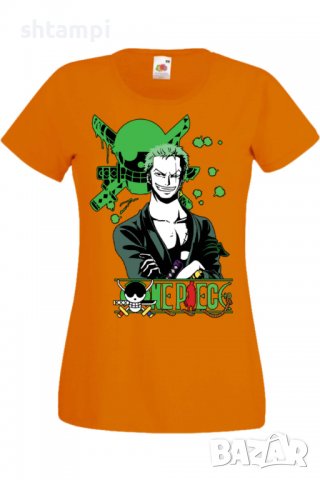 Дамска тениска One Piece Roronoa Zoro 03,Анимация,игра,Празник,Повод., снимка 8 - Тениски - 38073659