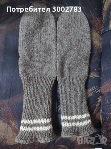 Плетени, вълнени шушони(чорапи), снимка 2 - Други - 43454093