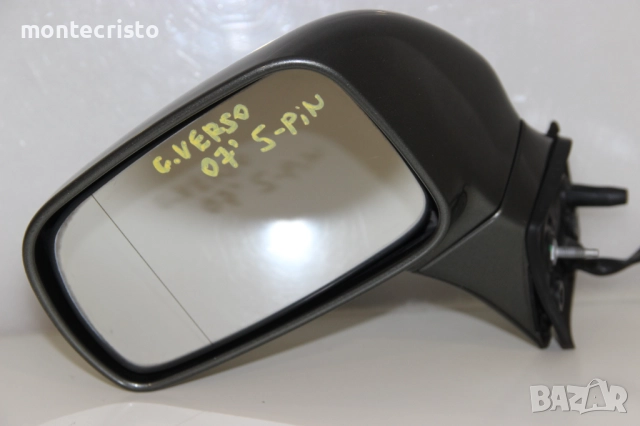 Ляво огледало Toyota Corolla Verso (2004-2009г.) 5 пина / 879400F040 Тойота Корола Версо