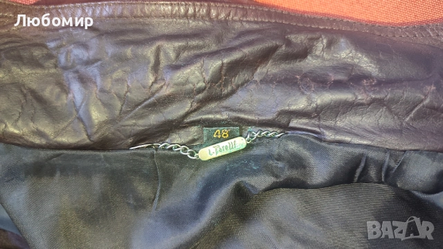 Продавам оригинално италианско яке от естествена кожа, снимка 6 - Якета - 52430832