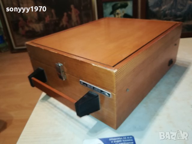 ДЪРВЕН КУФАР-РЕТРО ГРАМОФОН-АНТИКА 1012230822