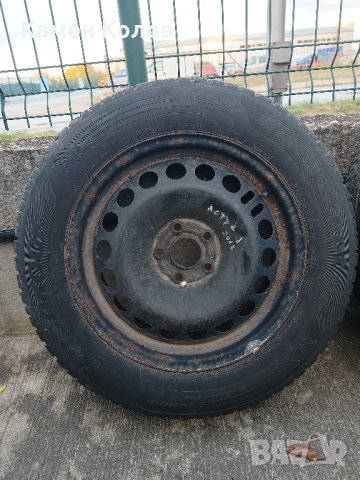 Джанти с зимни гуми за Опел 16 цола. Джанти 5х105, 16".