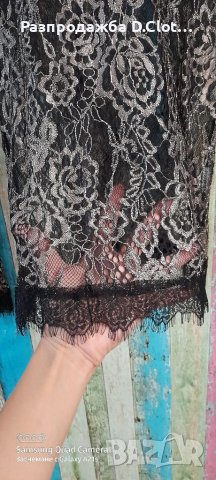 Официална дантелена блуза S , снимка 4 - Блузи с дълъг ръкав и пуловери - 38230269