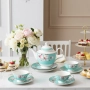 Красив порцеланов сервиз за чай с Магнолии, снимка 2