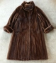 Saga Mink дълго палто норка визон L, снимка 4