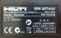 Hilti SiW 22T-A - Акумулаторен гайковерт 22V, снимка 4
