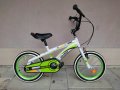 Продавам колела внос от Германия НОВ детски велосипед GREEN ROCKET BMX 16 цола