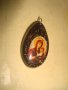 ПРАВОСЛАВНА ИКОНКА от СМОЛА РЕТРО РЕЛИГИОЗНО АРТ БИЖУ 12629, снимка 3