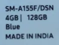 Samsung Galaxy A15 128GB 4GB RAM Dual (SM-A155F) BLUE, снимка 3