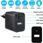 Скрита камера в зарядно с WiFi директно наблюдение и запис от Igzyz Spy Camera WiFi, снимка 4