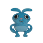 Играчка Banban, Blue Rabbit, Плюшена, 25 см.