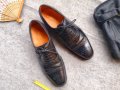 Charles Tyrwhitt Oxford / 42* / обувки от кожа и гьон / състояние: отлично, снимка 1 - Официални обувки - 35263811