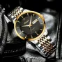 Мъжки аристократичен автоматичен часовник DIANPAI* Черно/златист металик!, снимка 11