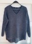 Пуловери AMISU, по 10 лв - черен S и сив XS. Букле, Кройка свободна, с удължена задна част, снимка 4