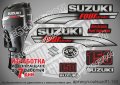 SUZUKI 150 hp DF150 2003 - 2009 Сузуки извънбордов двигател стикери надписи лодка яхта outsuzdf1-150
