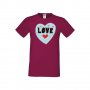Мъжка тениска Свети Валентин Love 4, снимка 3