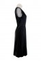Черна рокля имитация на кожа марка 1st Somnium , снимка 4